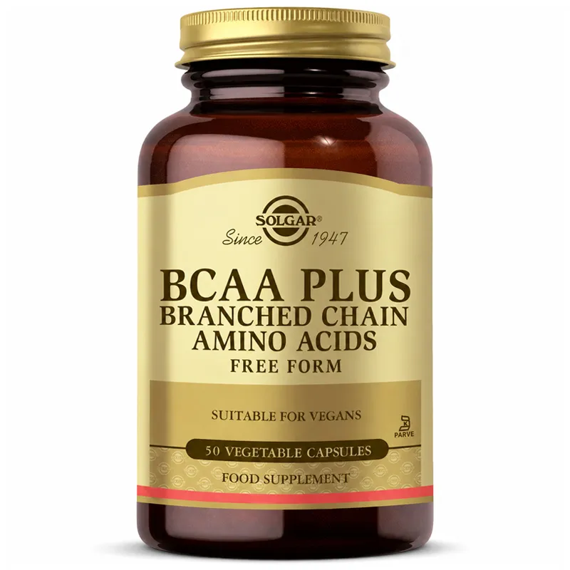 Solgar BCAA Plus Takviye Edici Gıda 50 Kapsül
