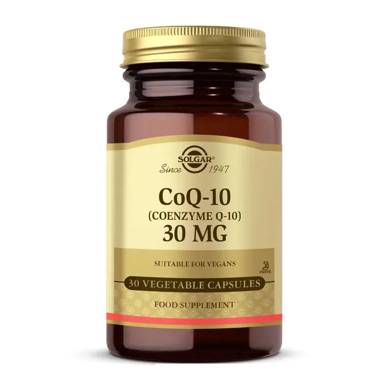 Solgar Coenzyme Q-10 30 mg Takviye Edici Gıda 30 Kapsül