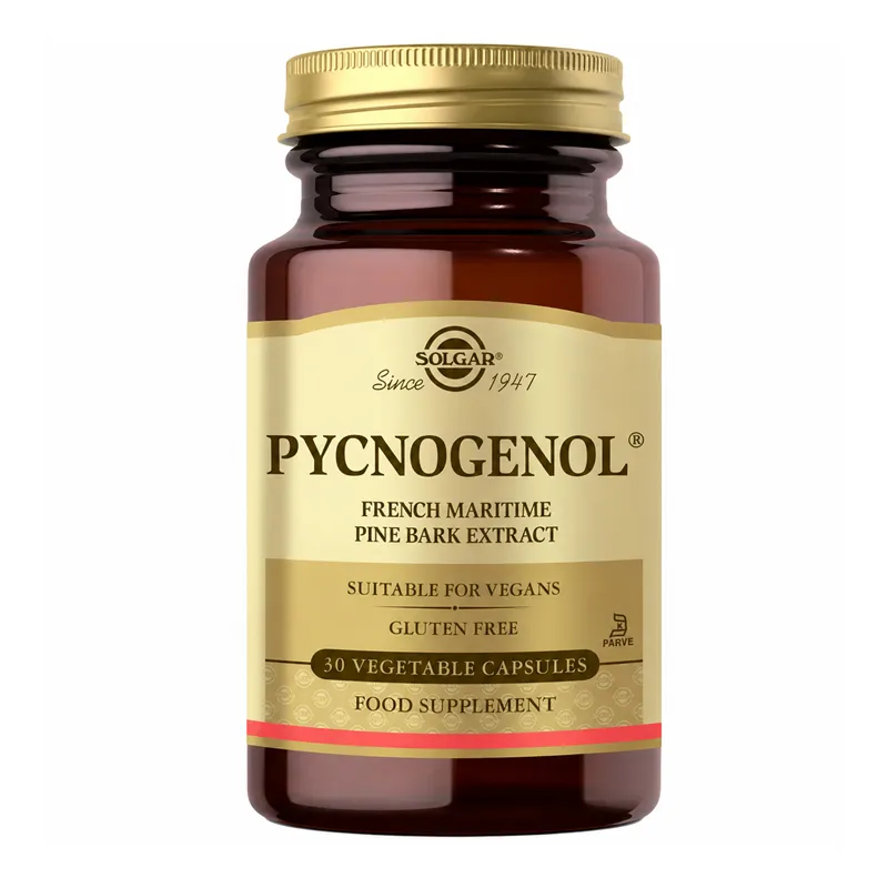 Solgar Pycnogenol Takviye Edici Gıda 30 mg 30 Kapsül