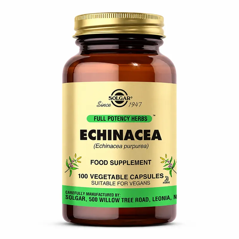 Solgar Echinacea Takviye Edici Gıda 100 Kapsül