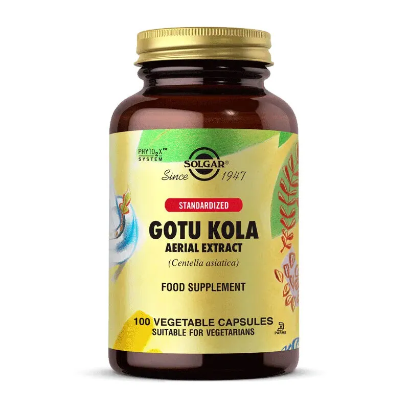 Solgar Gotu Kola Aerial Extract 100 Kapsül