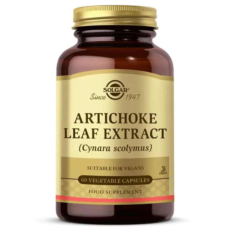 Solgar Artichoke Leaf Extract Takviye Edici Gıda 60 Kapsül