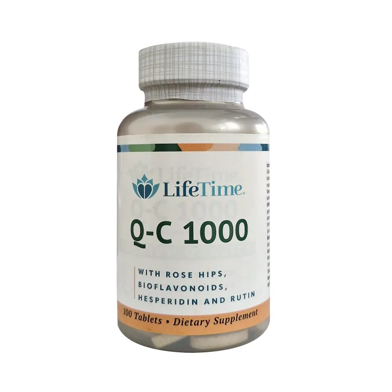 Lifetime Q-C-1000 Timed Release with Rose Hips 100 Kapsül