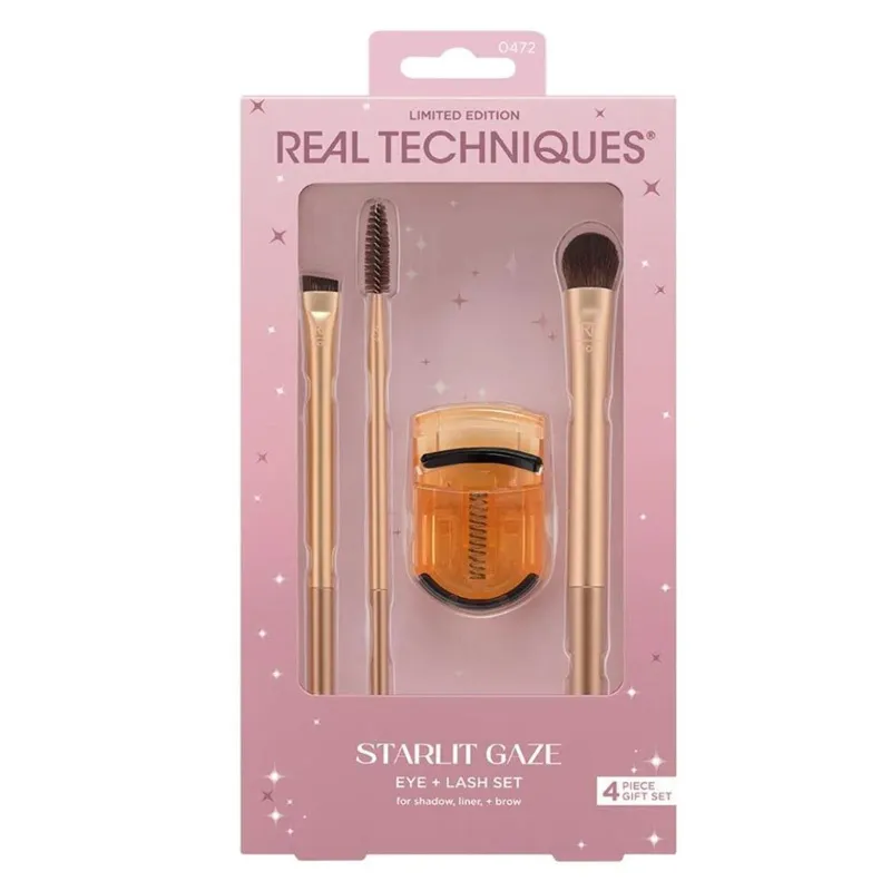 Real Techniques RT-7210 Starlit Gaze Eye and Lash Limited Edition Göz ve Kirpik Makyaj Fırça Seti