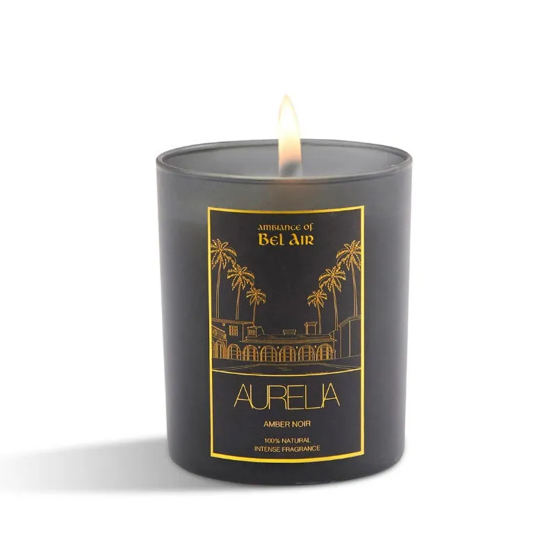 Aurelia Geneve Home Ambiance Amber Kokulu Mum 180 gr