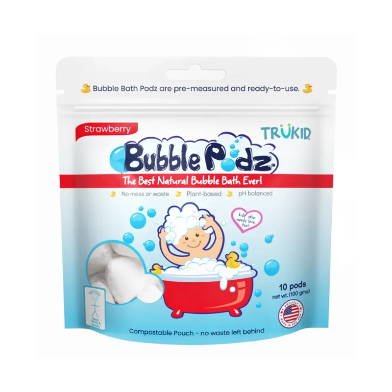 Trukid Bubble Podz Çilek Kokulu Banyo Köpüğü 10lu