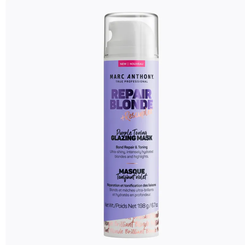 Marc Anthony Repair Blonde Purple Toning Glazing Mask 198g