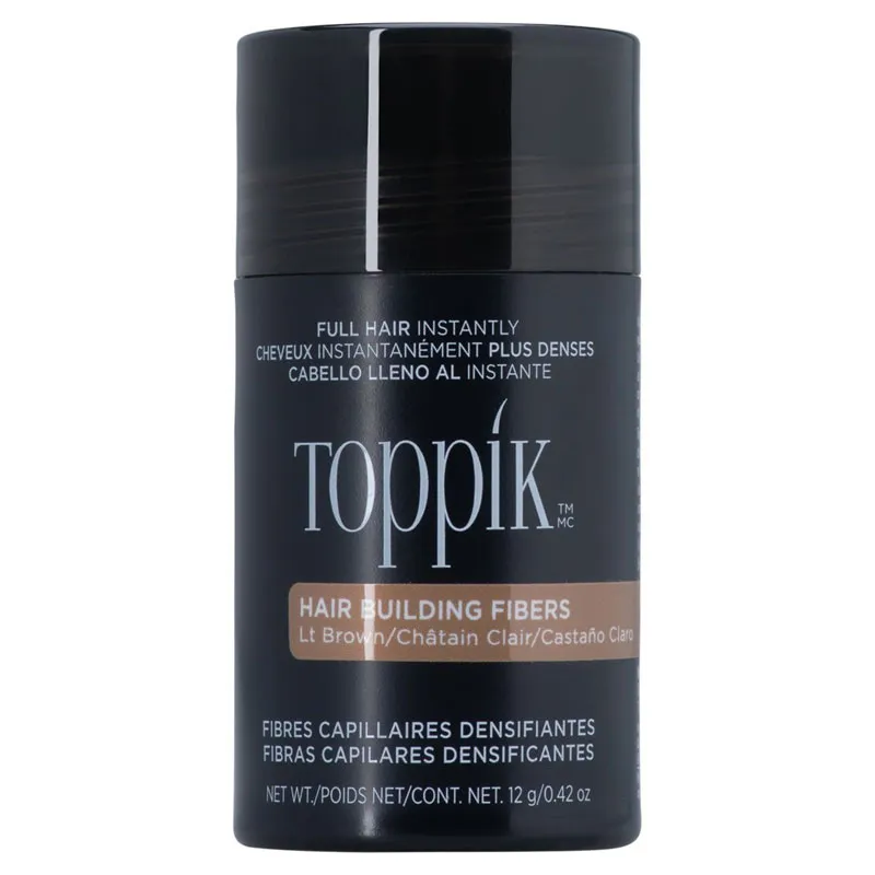 Toppik Hair Bulding Fibers Brown 12 gr - Açık Kahverengi
