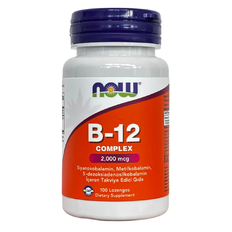 Now B-12 Takviye Edici Gıda 100 Tablet