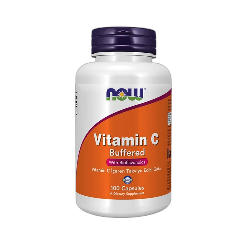 Now Vitamin C BufferedWith Bioflavonoids 100 Kapsül