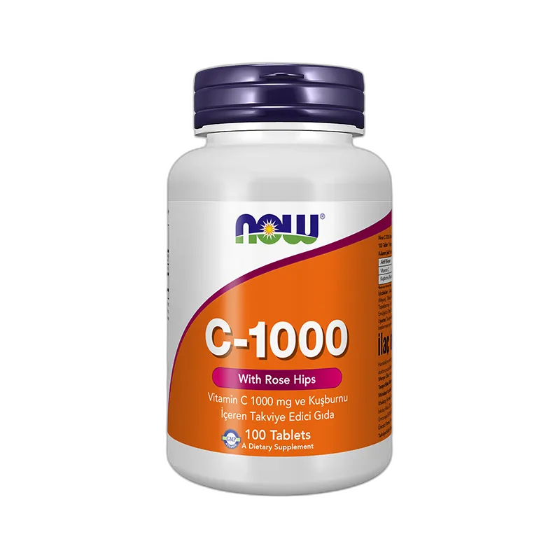 Now C-1000 With Rose Hips 100 Tablet