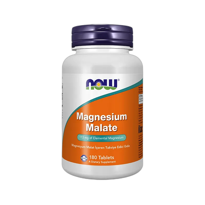 Now Magnesium Malate 180 Tablet