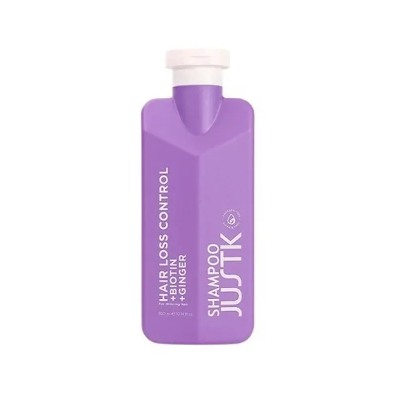 JUSTK Biotin Ginger Hair Loss Control Shampoo 300 ml