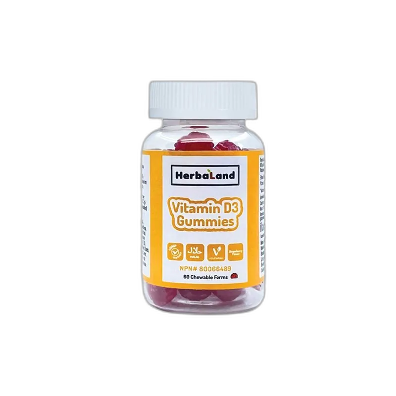 Herbaland Gummies Vitamin D3 60 Tablet