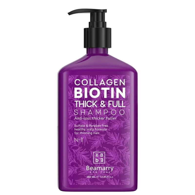 Beamarry Collagen Biotin Thick Full Shampoo 380 ml