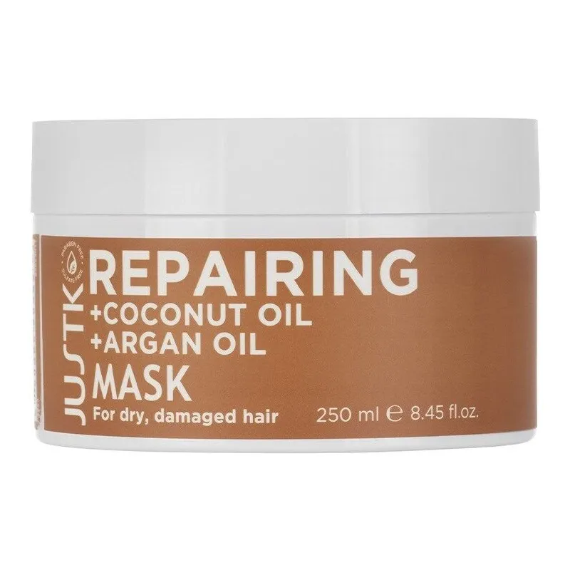 JUSTK Coconut Oil Argan Oil Reparing Mask 250 ml