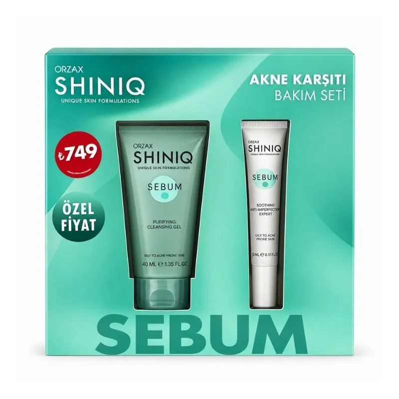 Shiniq Düzensiz Cilt Bakım Seti