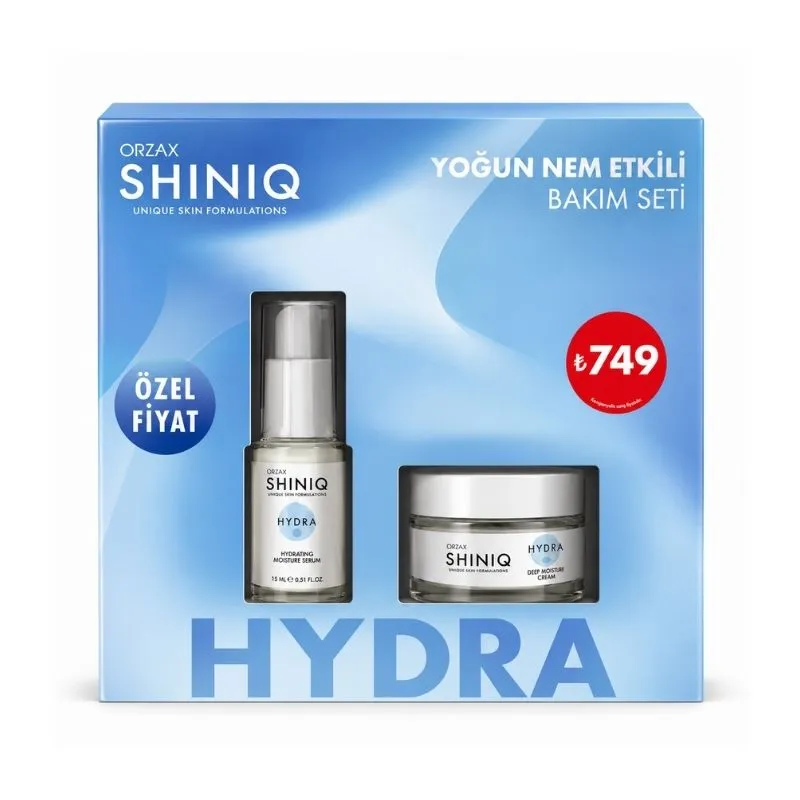 Shiniq Hydra Yoğun Nem Etkili Bakım Seti