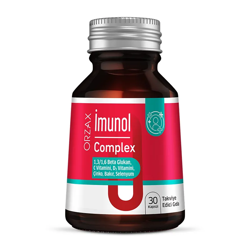 Orzax İmunol Complex Takviye Edici Gıda 45 Kapsül
