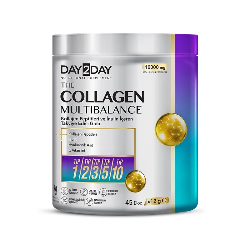 Day2Day The Collagen Multibalance Takviye Edici Gıda 45 Doz