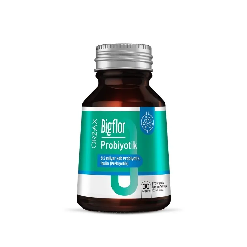 Orzax Bigflor Probiyotik 30 Kapsül