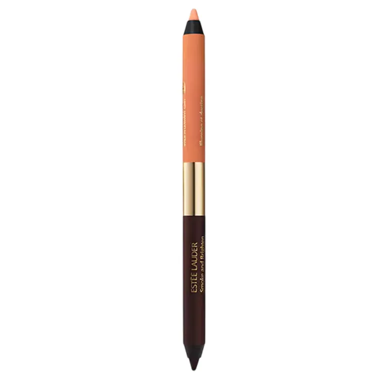 Estee Lauder Kajal Eyeliner Duo Çift Taraflı Göz Kalemi 02 Bordeaux-Ivory