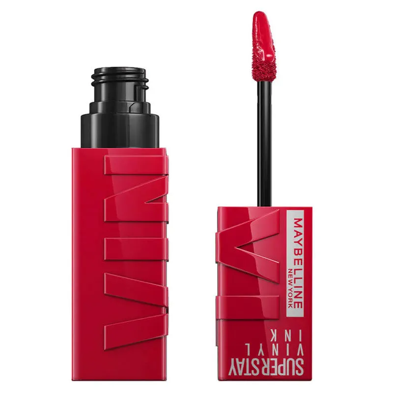 Maybelline New York Super Stay Vinyl Ink Likit Parlak Ruj - 50 Wicked
