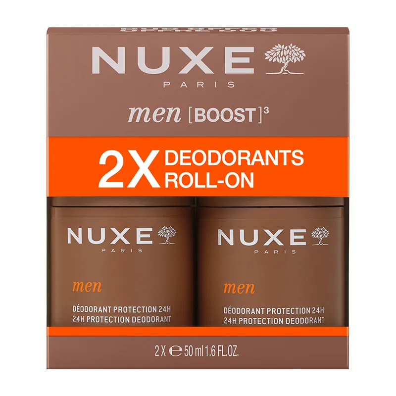 Nuxe Men Boost Roll-on Deodorant 2x50 ml