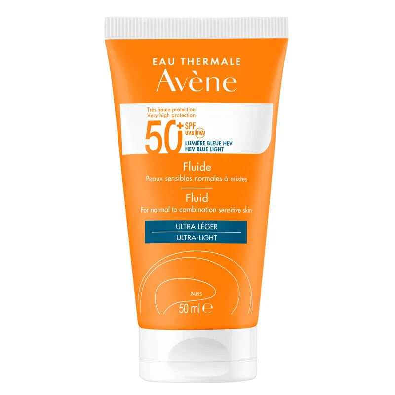 Avene Ultra Fluid Invisible Normal ve Karma Ciltler İçin SPF 50+ Güneş Kremi 50 ml