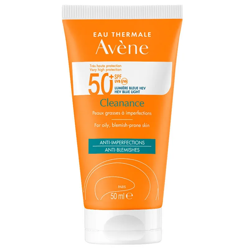 Avene Cleanance SPF 50+ Yağlı ve Akneye Eğilimli Ciltler İçin Güneş Kremi 50 ml
