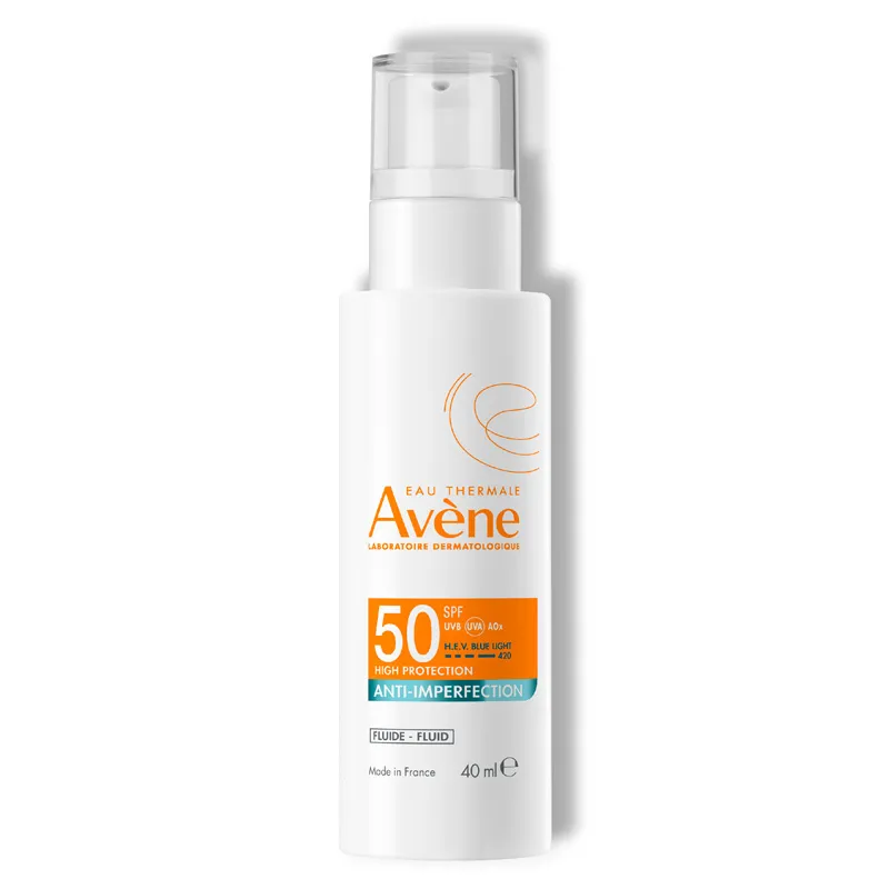 Avene Monolaurin ve Çinko Glukonat İçeren SPF 50 Düzensiz Ciltlere Özel Güneş Kremi 40 ml