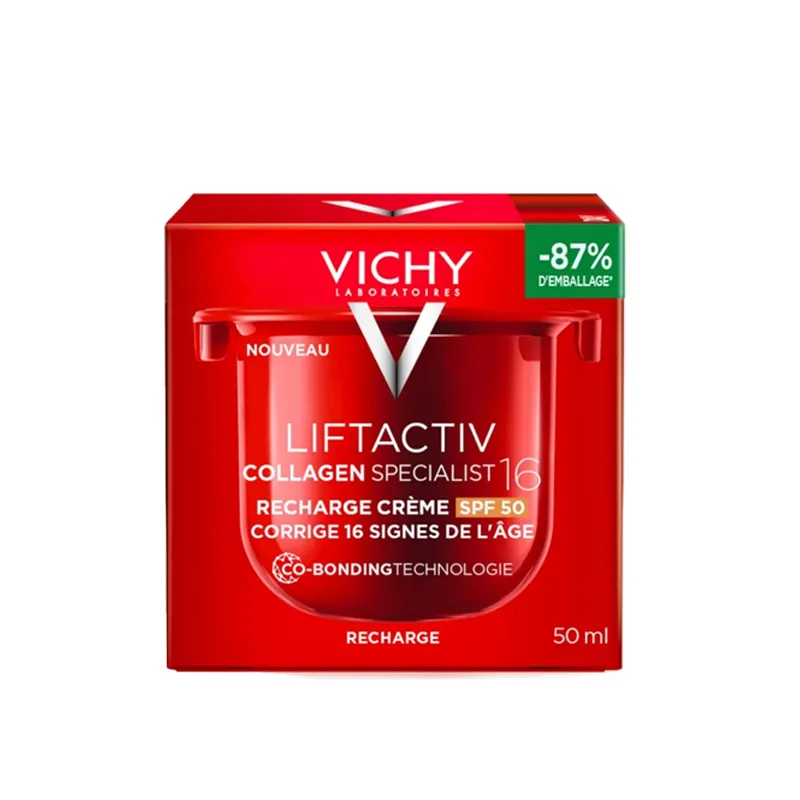 Vichy Liftactiv Collagen Specialist 16 SPF50 Gündüz Kremi Yedek Kapsül 50 ml
