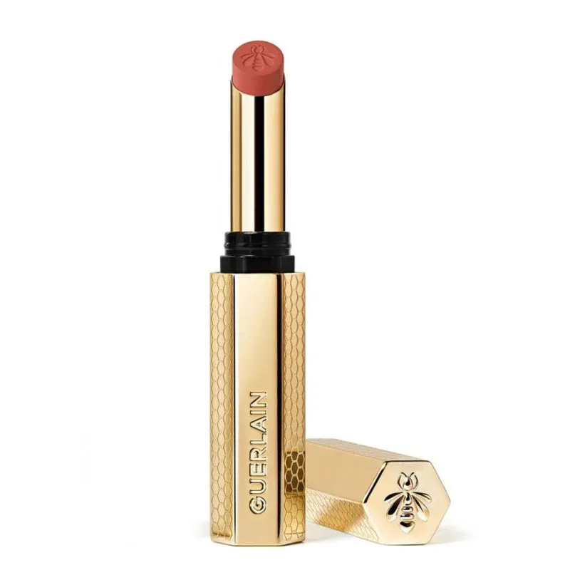 Guerlain KissKiss Blur Matte Lips 615 Orange Blossom - Orange Nude