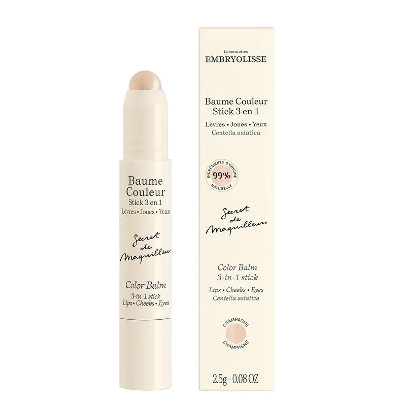 Embryolisse Color Balm 3'ü 1 Arada Stick Dudak Balsamı - Champagne 2.5 gr