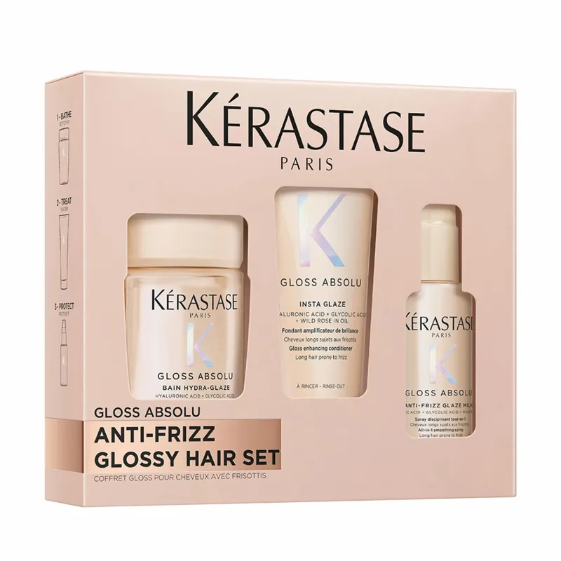 Kerastase Gloss Absolu Anti-Frizz Glossy Hair Set