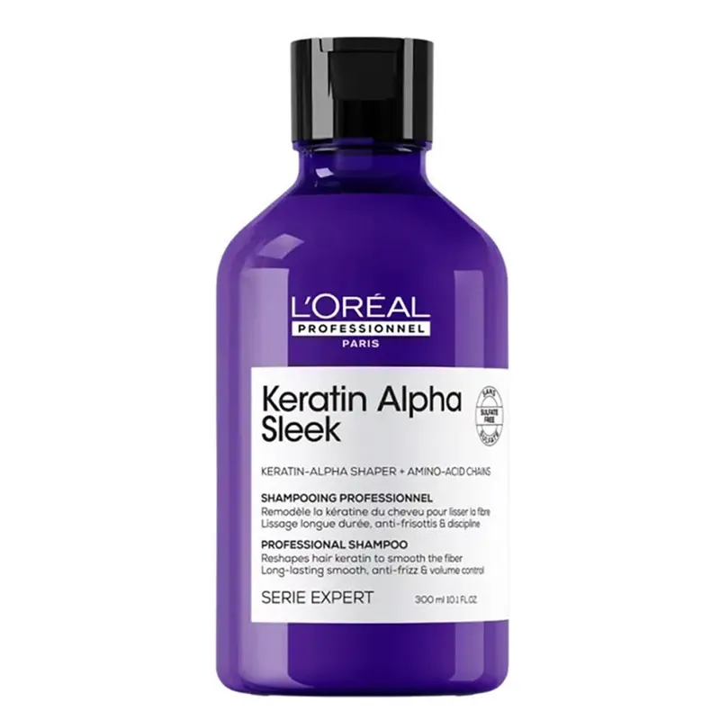 Loreal Professionnel Keratin Alpha Sleek Shampoo 300 ml