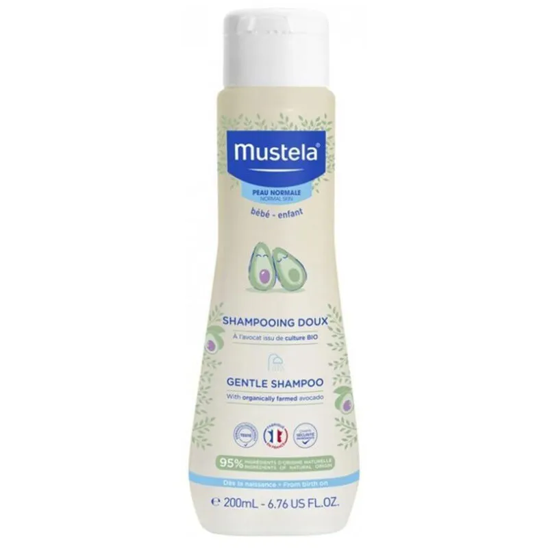 Mustela Gentle Göz Yakmayan Bebek Şampuanı 200ml