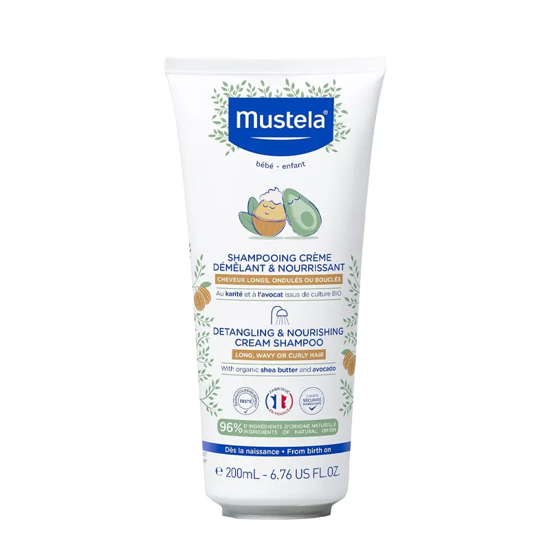 Mustela Kolay Tarama Sağlayan Besleyici Şampuan 200 ml