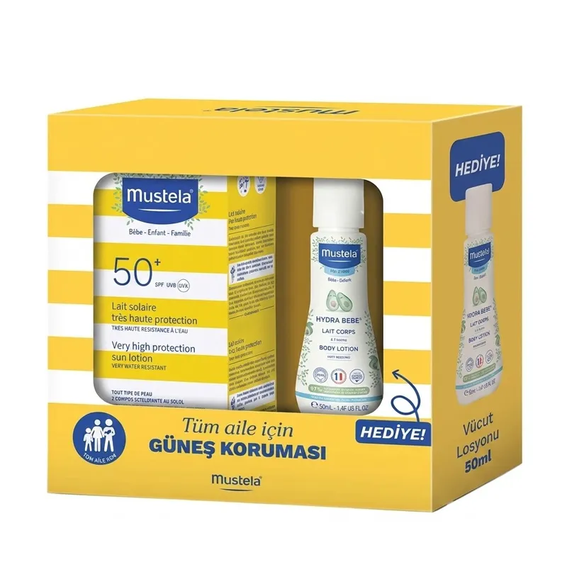 Mustela Güneş Koruması 100 ml SET