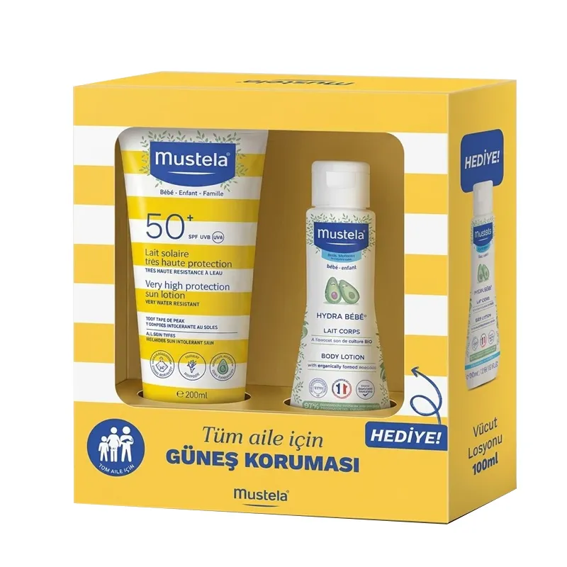 Mustela Güneş Koruması 200 ml SET