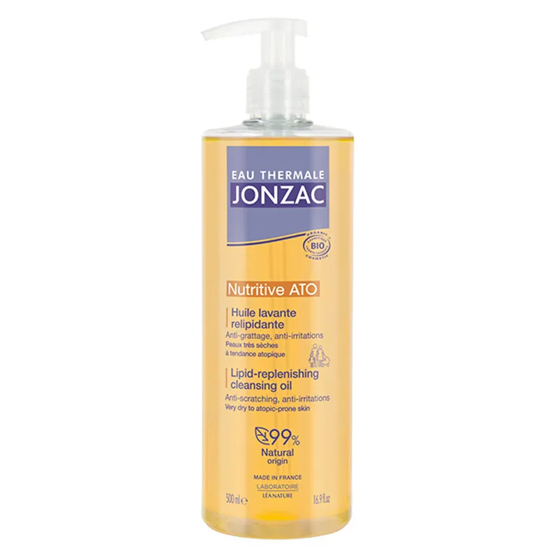 Eau Thermale Jonzac Nutritive Ato Lipid Replenishing Cleansing Oil 500 ml