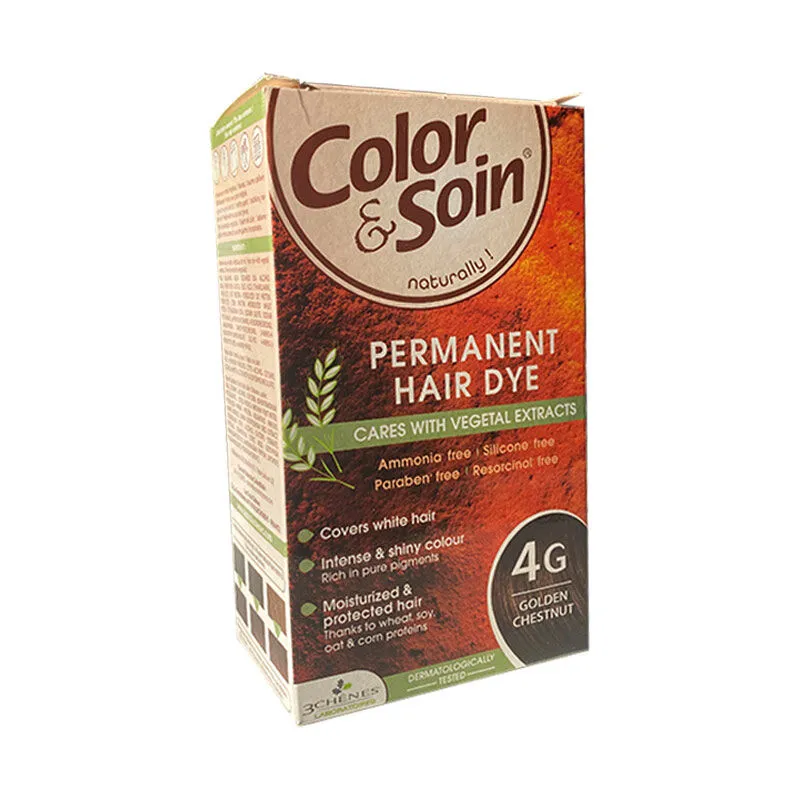 Color and Soin Saç Boyası 4G - Golden Chestnut