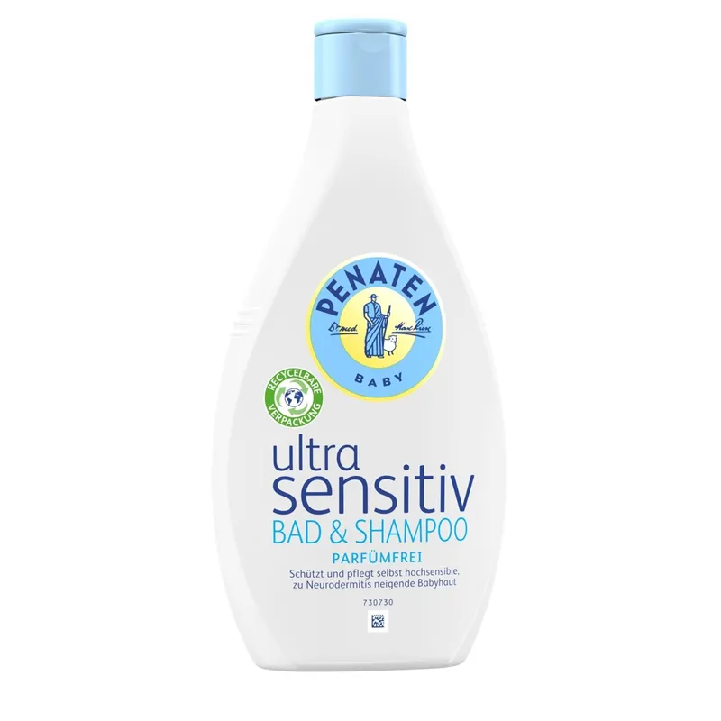 Penaten Baby Ultra Hassas Bebek Saç ve Vücut Şampuanı 400 ml