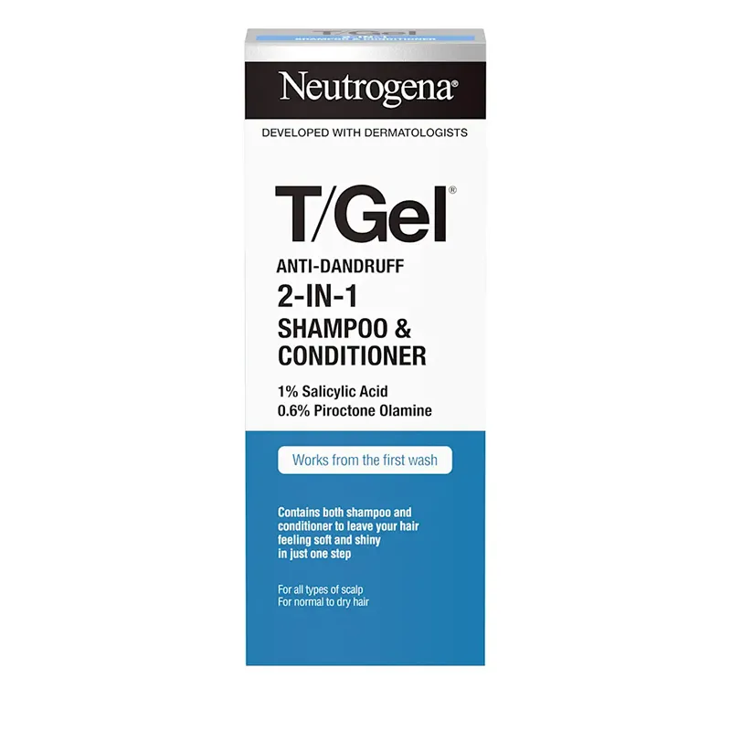 Neutrogena T Gel Anti Dandruff 2 in1 Shampoo-Conditioner 250 ml