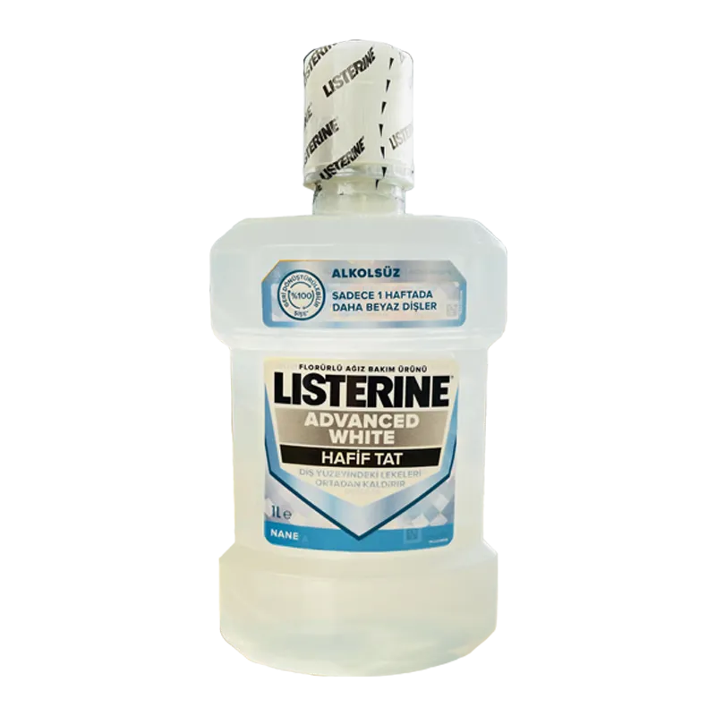 Listerine Advanced White Hafif Tat 1 lt