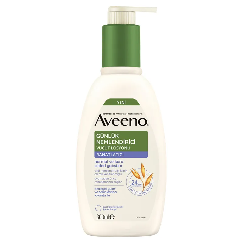 Aveeno Lavantalı Günlük Nemlendirici Vücut Losyonu 300 ml