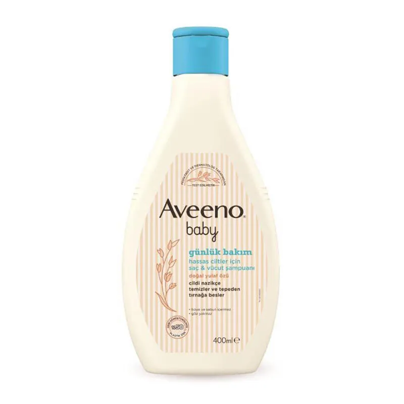 Aveeno Baby Saç ve Vücut Şampuanı 400 ml