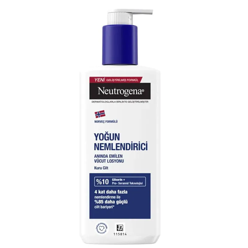 Neutrogena Yoğun Nemlendirici Vücut Losyonu 250 ml