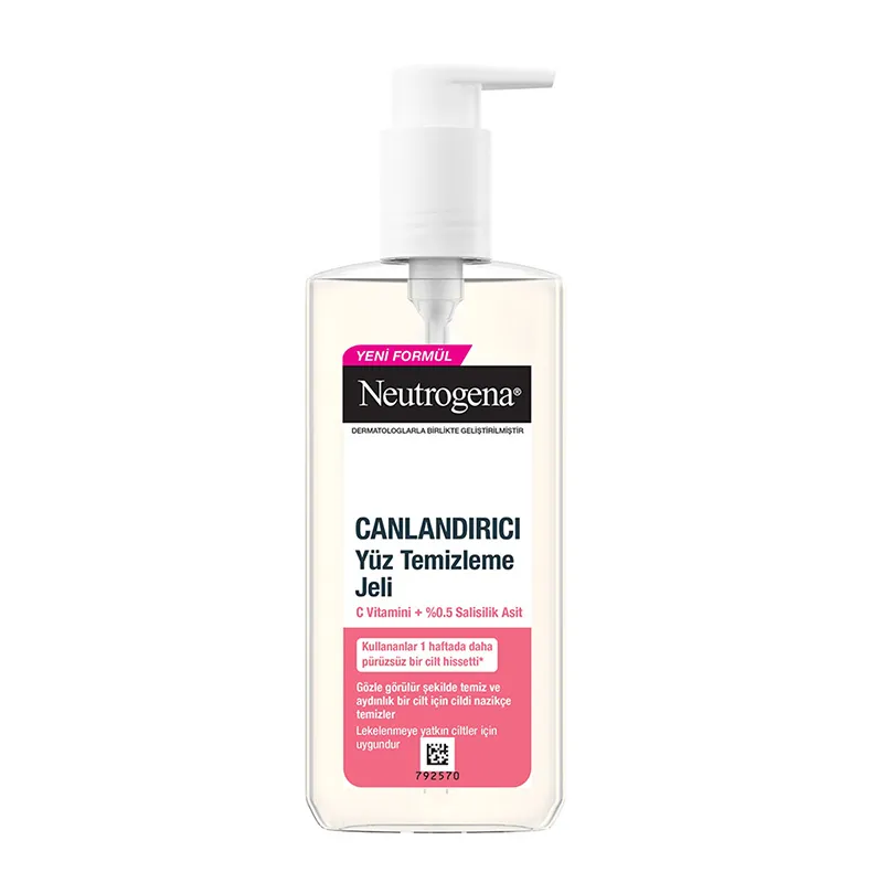 Neutrogena Canlandırıcı Yüz Temizleme Jeli 200 ml