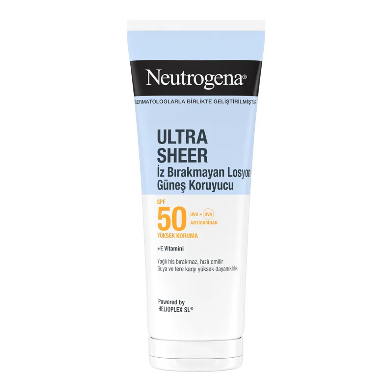 Neutrogena Ultra Sheer Spf50+ Güneş Losyonu 200 ml